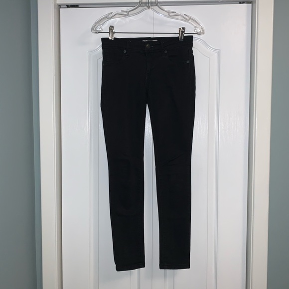 Free People Denim - FREE PEOPLE low rise Black denim Jeans women’s size 24